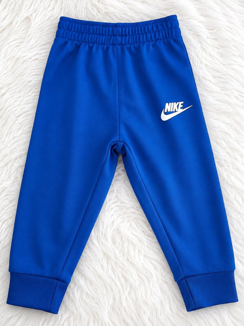 Nike Blue Unisex Taping Tricot Two Piece Tracksuit Set SZ 12M - Picture 4 of 9